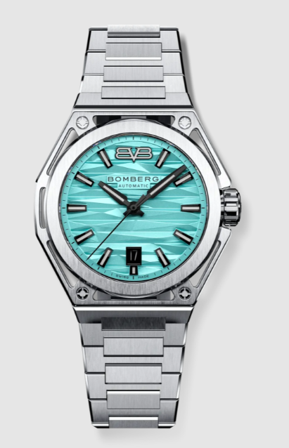 Review Bomberg EDGE CYAN B7742ASS.01-2.12 Watch